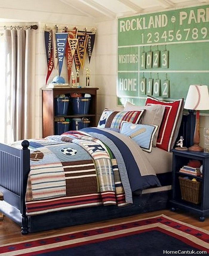 Kids Baseball Room
 60 Boys Baseball Themed Bedroom Ideas HomeCantuk