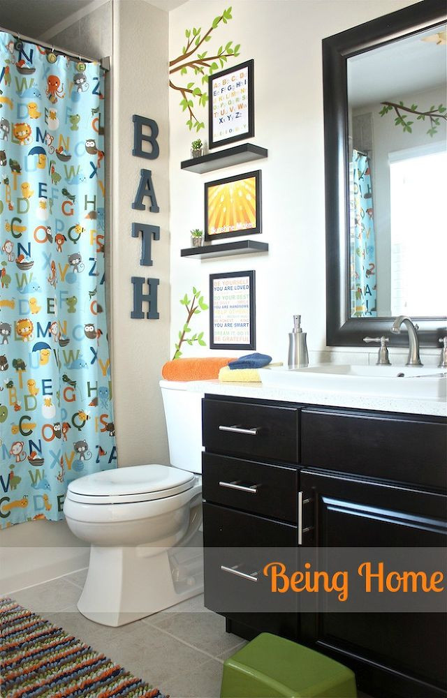 Kids Bathroom Art
 Hometalk