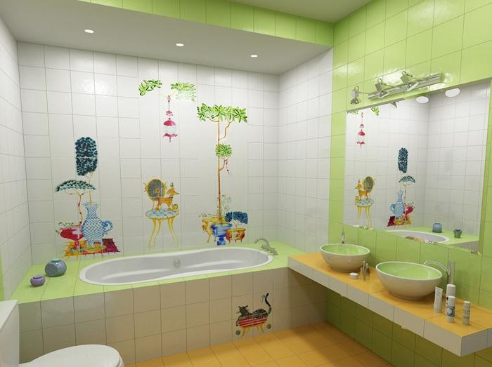 Kids Bathroom Pictures
 Cute And Colorful Kids Bathroom Designs
