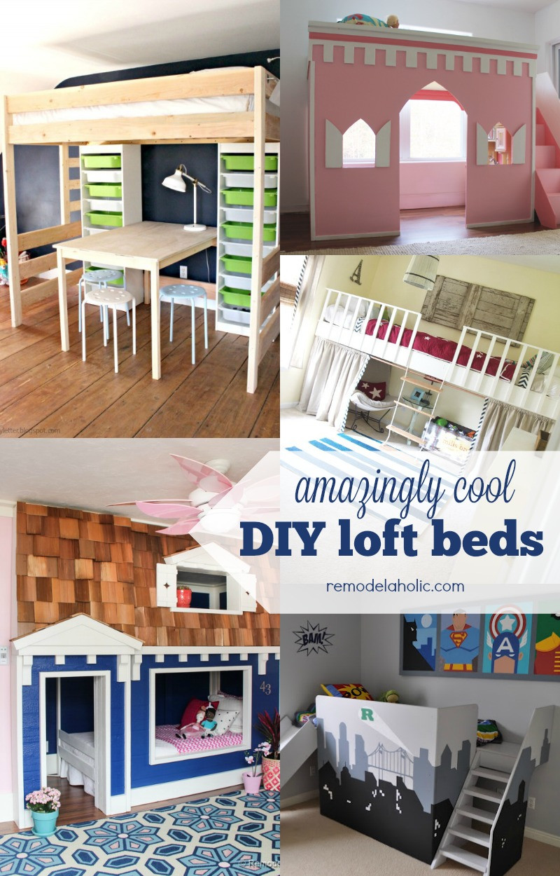 Kids Bed DIY
 Remodelaholic