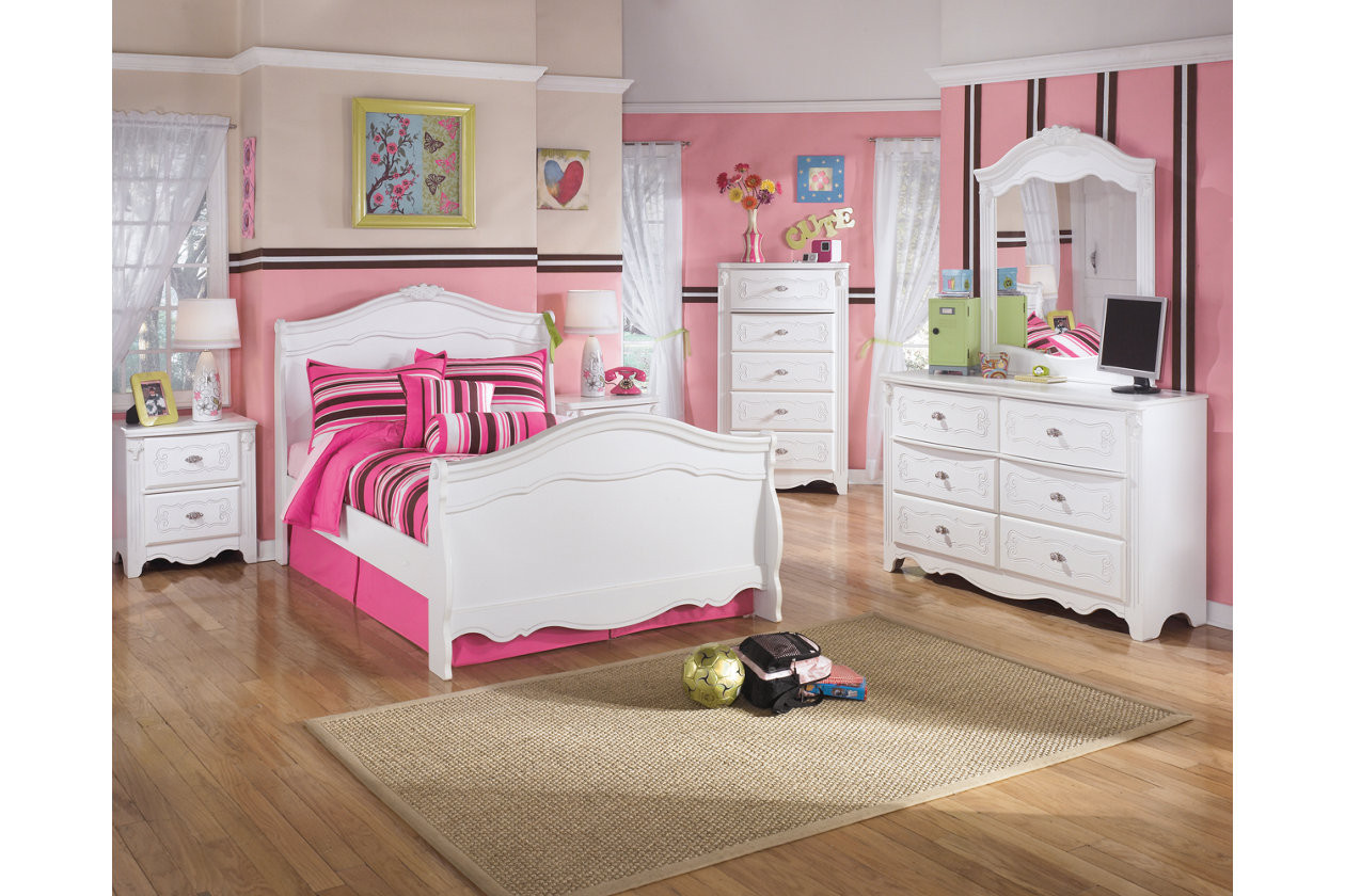 Kids Bedroom Dresser
 Exquisite 6 Piece Twin Bedroom Set by Ashley Furniture