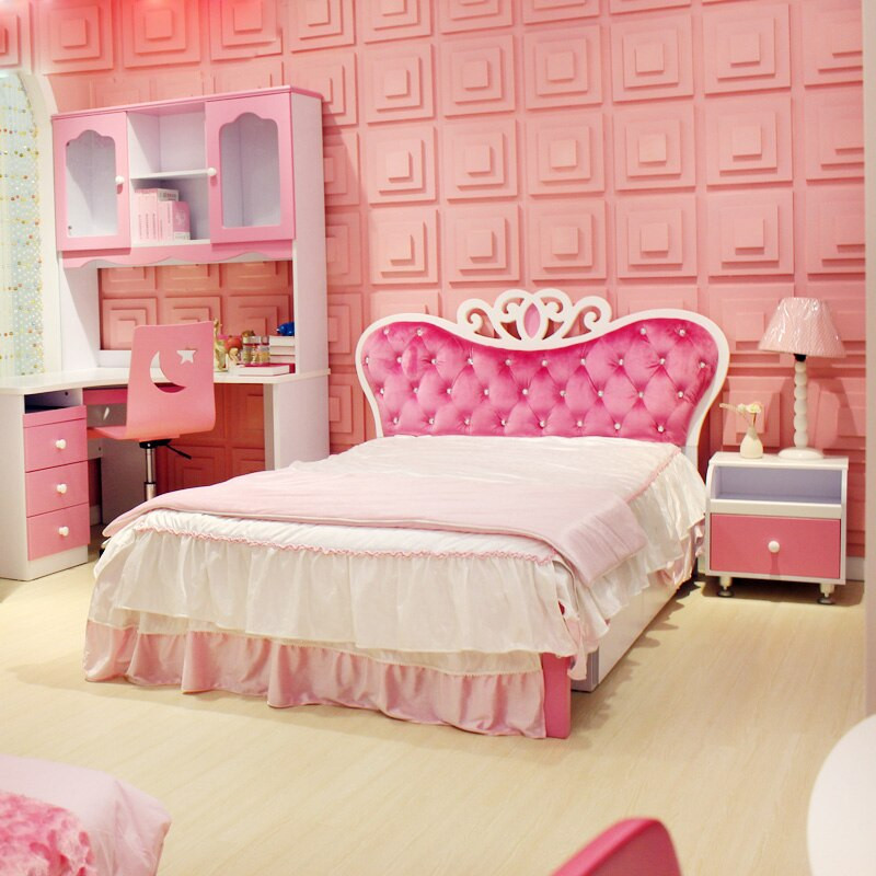 Kids Bedroom Suites
 Children s bed children girl princess bedroom furniture