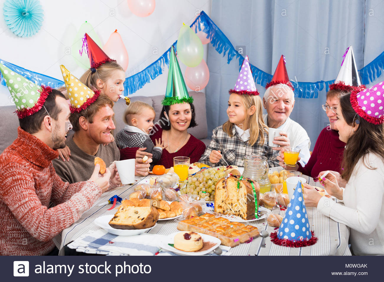 Kids Birthday Dinner
 Family are happy to celebrate children’s birthday during