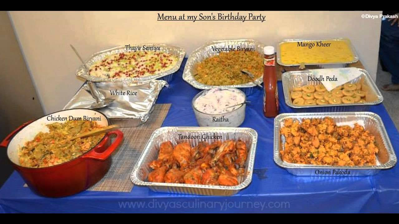 Kids Birthday Dinner
 Easy 1st birthday party food ideas