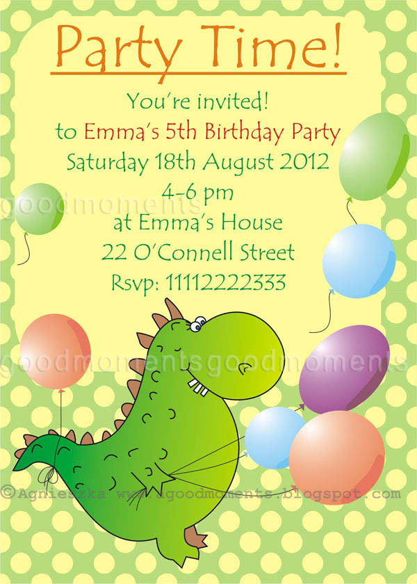 Kids Birthday Invitation Wording
 Kids Birthday Party Invitations Wording Ideas — FREE