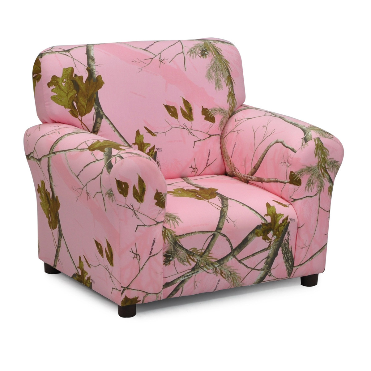 Kids Camo Chair
 Realtree Camo Furniture Realtree Pink Kids Club Chair