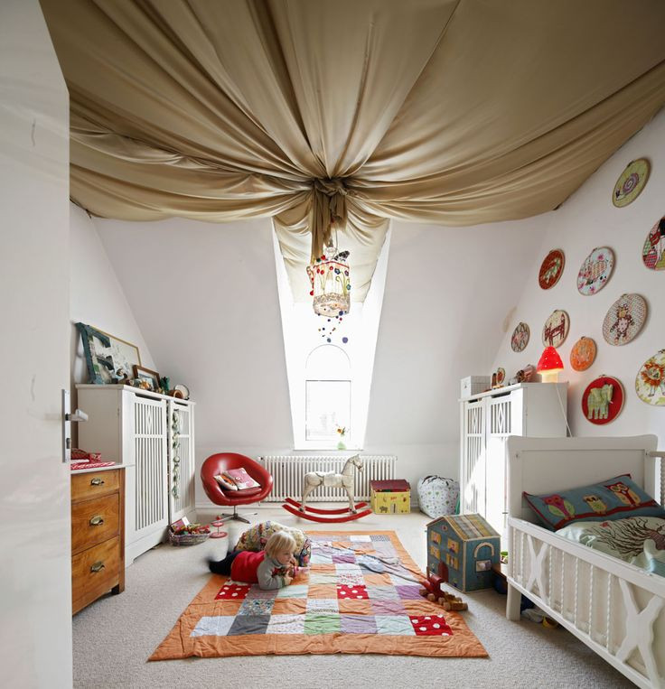 Kids Ceiling Decor
 14 best Fabric Draped from Ceiling images on Pinterest
