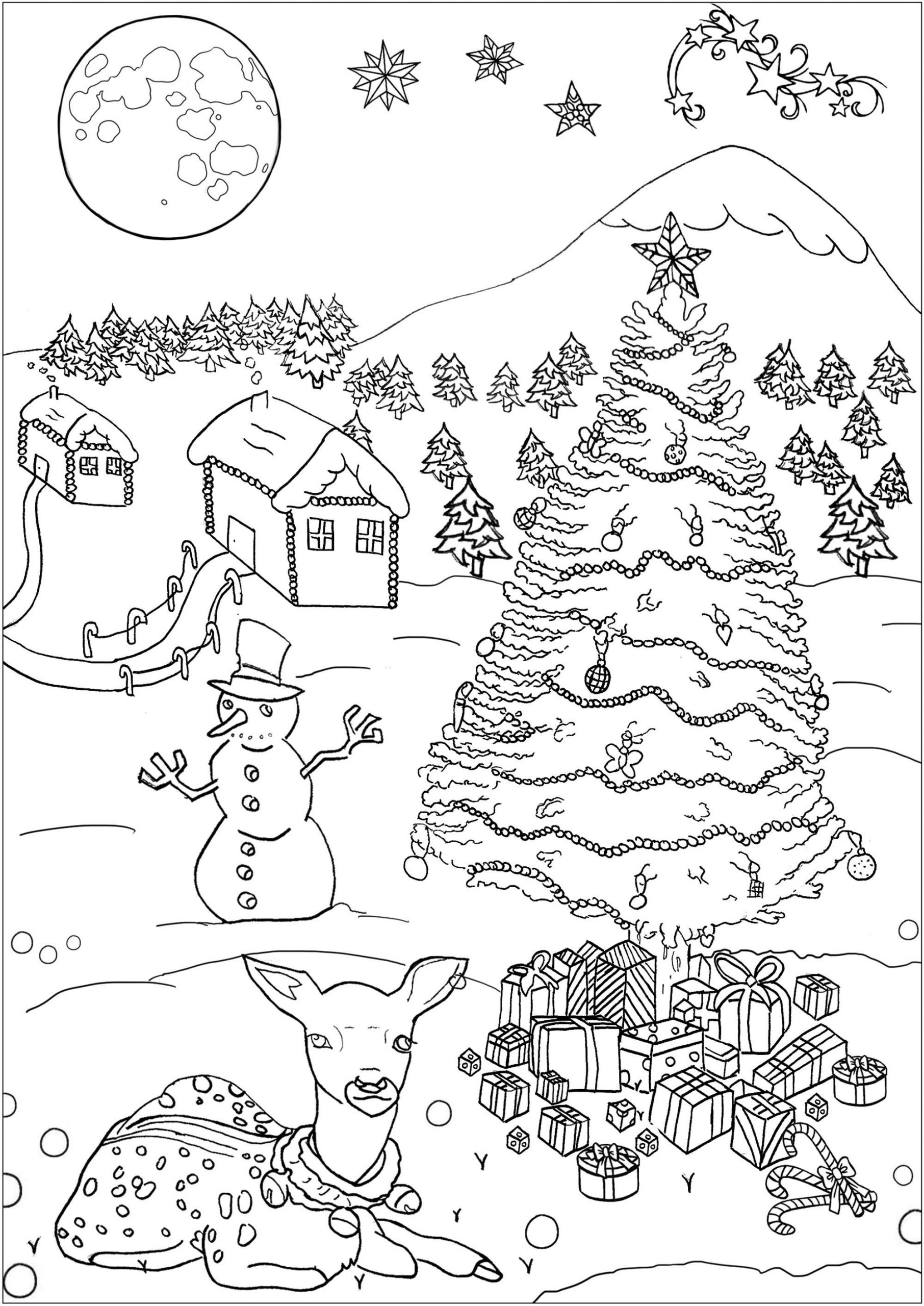 Kids Christmas Coloring Book
 Christmas free to color for children Christmas Kids