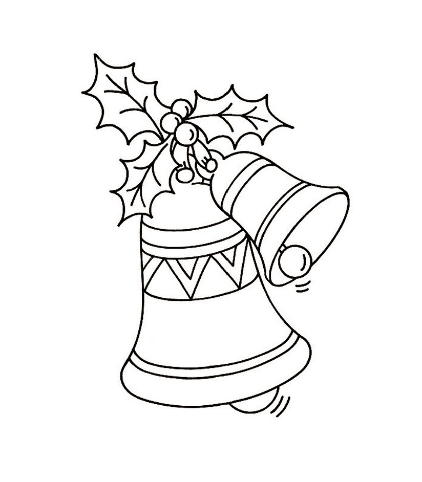 Kids Christmas Coloring Book
 Free Printable Bell Coloring Pages For Kids