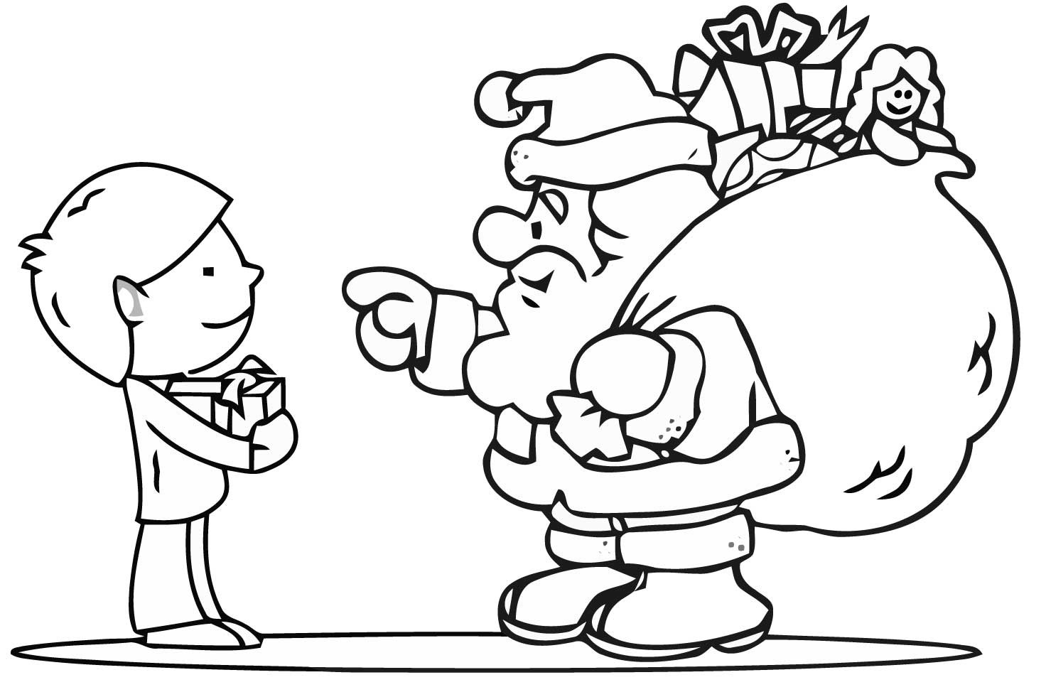 Kids Christmas Coloring Book
 Free Christmas Colouring Pages For Children