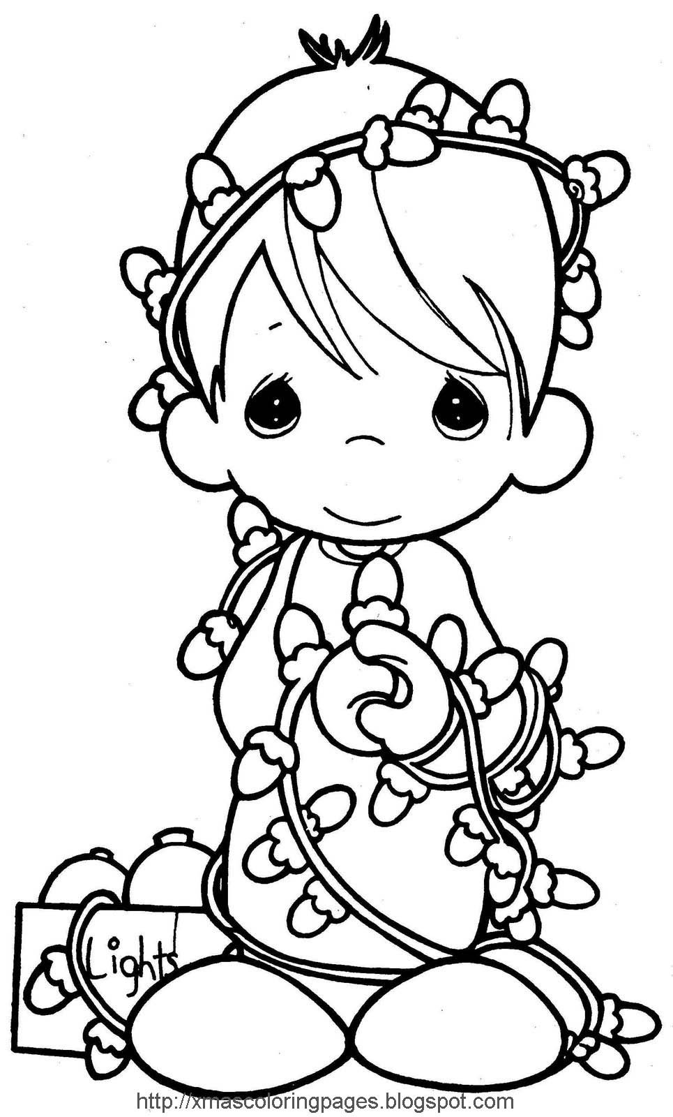 Kids Christmas Coloring Pages Printable
 XMAS COLORING PAGES