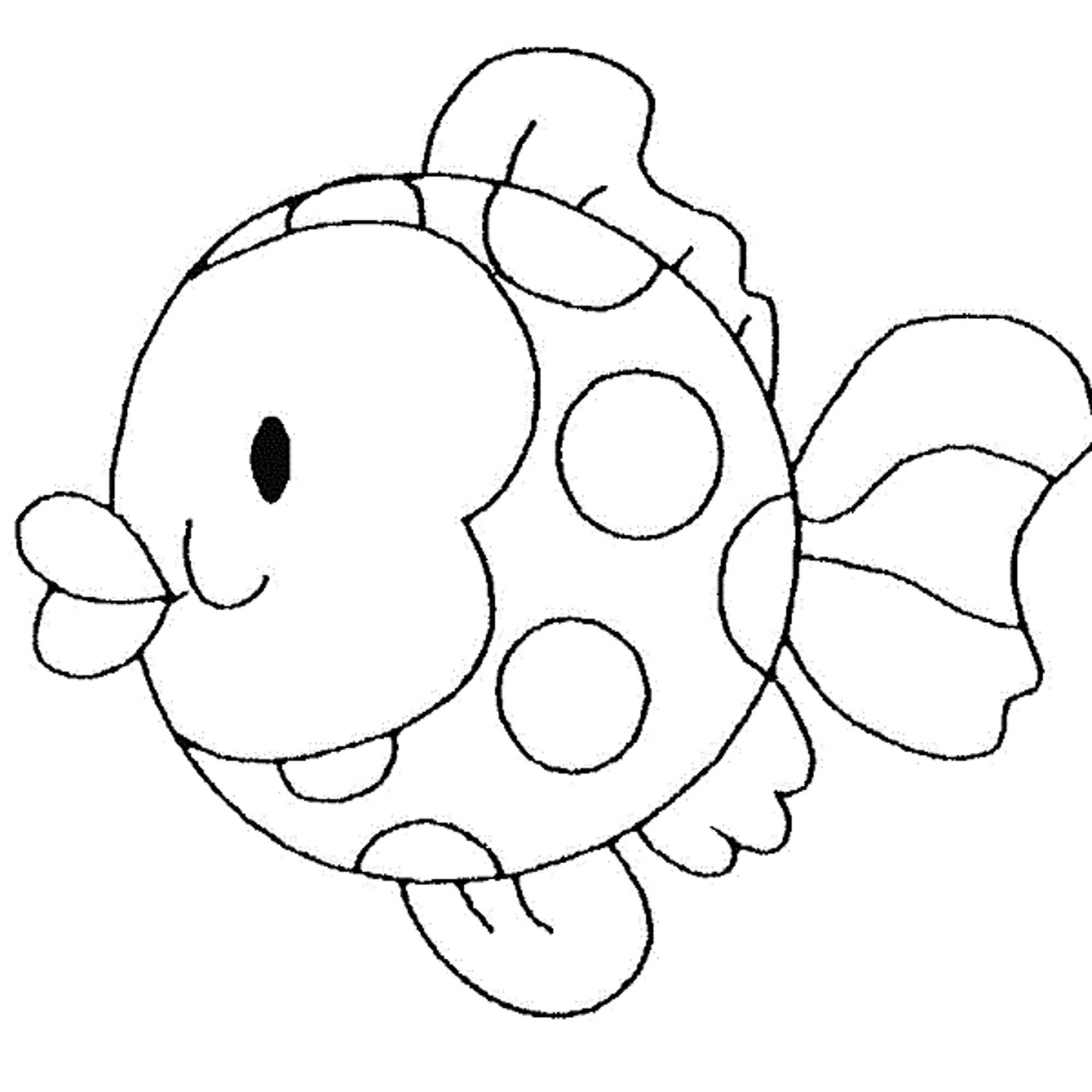 Kids Coloring Pages Fish
 Print & Download Cute and Educative Fish Coloring Pages