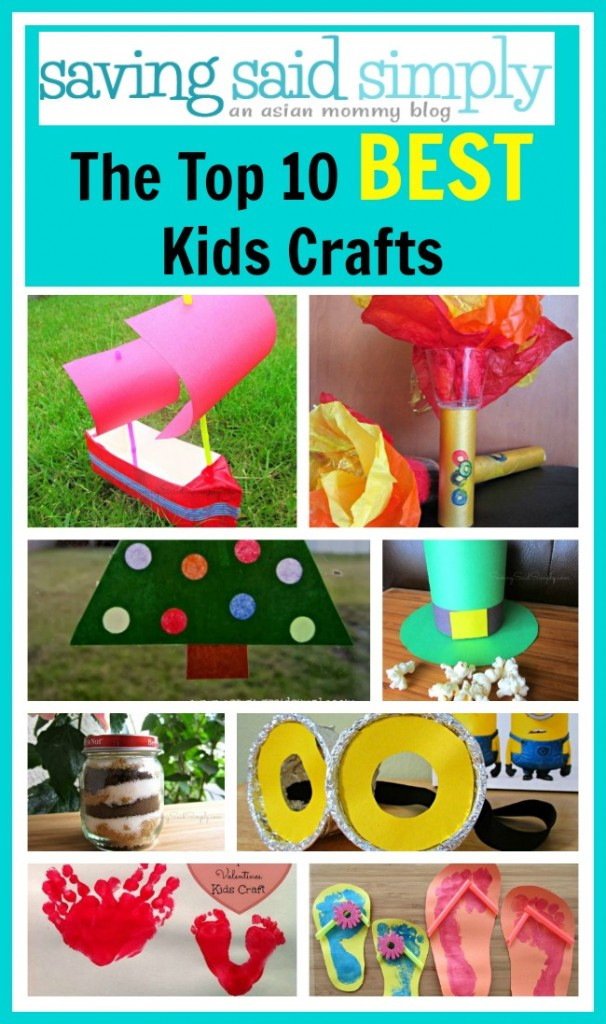 Kids Craft Blog
 Saving Said Simply Top 10 Kids Crafts I m e of the Top