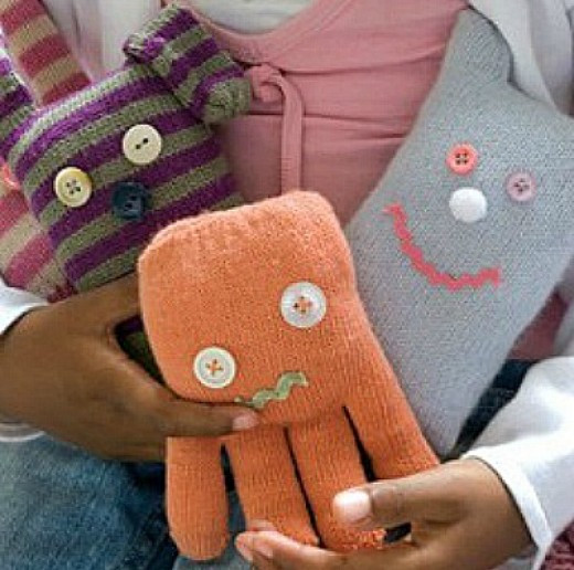 Kids Craft Gloves
 31 Cool Craft Ideas Using Gloves or Mittens