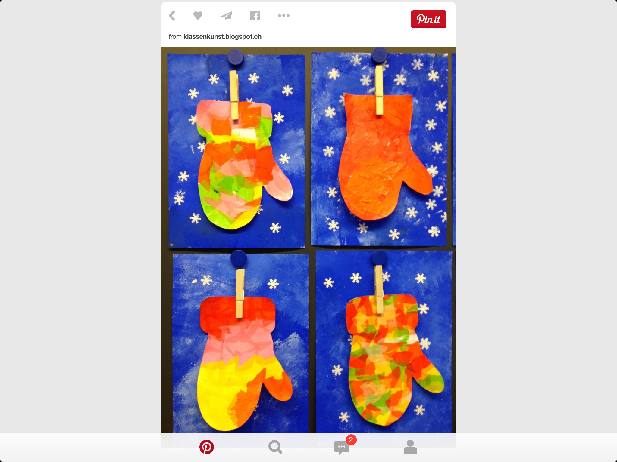 Kids Craft Gloves
 Glove Art for Kids Crafts for Kids Pinterest