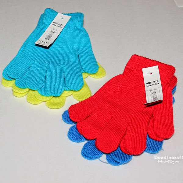 Kids Craft Gloves
 Doodlecraft Cyber Gloves Kids Craft