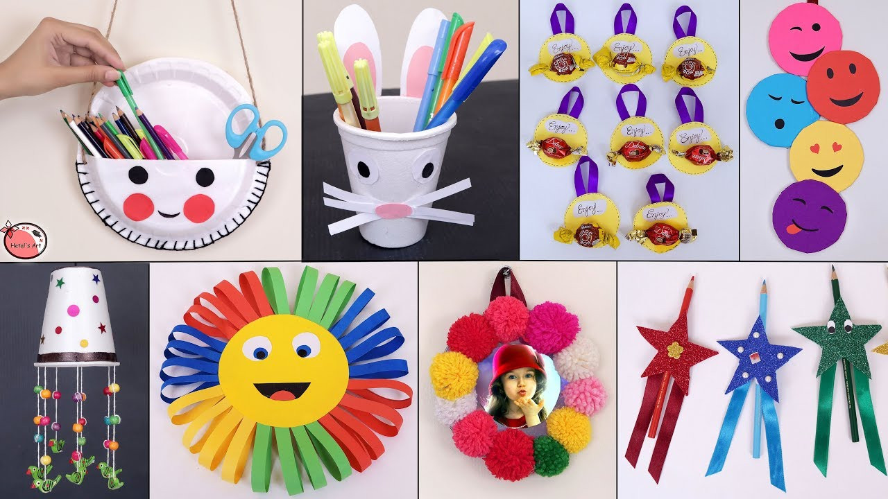 Kids Craft Videos
 11 Easy Usefull DIY Craft Ideas for kids Best Out
