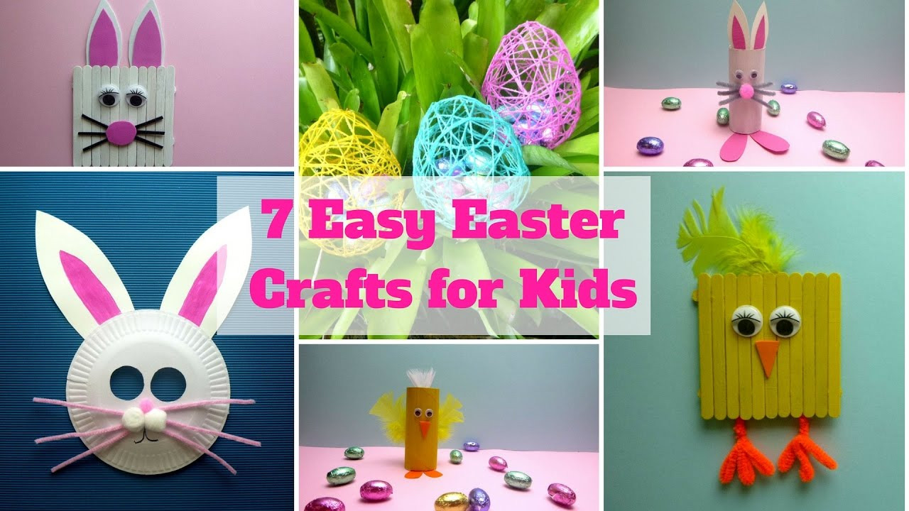 Kids Crafts For Easter
 7 Easy Easter Crafts for Kids Easter Craft Ideas