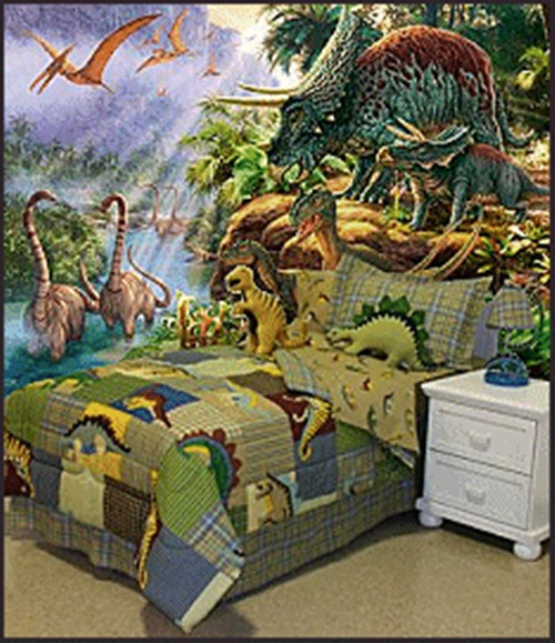 Kids Dinosaur Room
 Magical Kids Room with a Dinosaur Theme Interior design