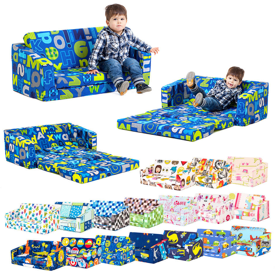 Kids Fold Out Chair Bed
 Lily Kids Flip Out Sofa Sleep Over Fold Chair Z Bed