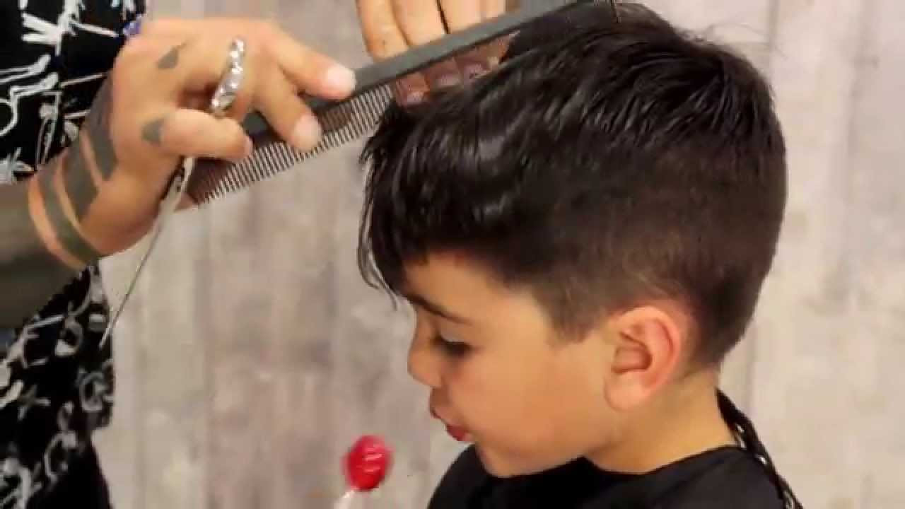 Kids Getting Haircuts
 How to give your kid a Mod Fade