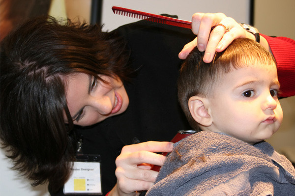 Kids Getting Haircuts
 Toddler Getting Haircut