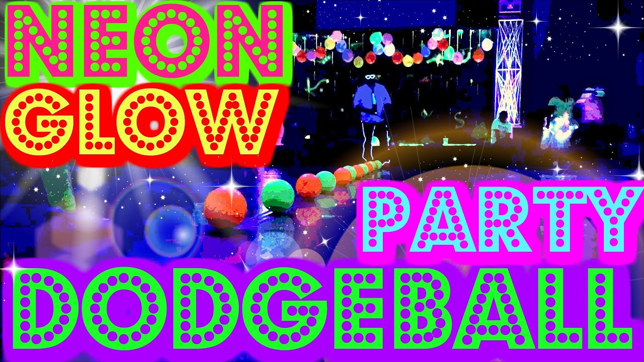 Kids Glow Party
 NEON GLOW PARTY Dodgeball Games Blacklight Party Ideas