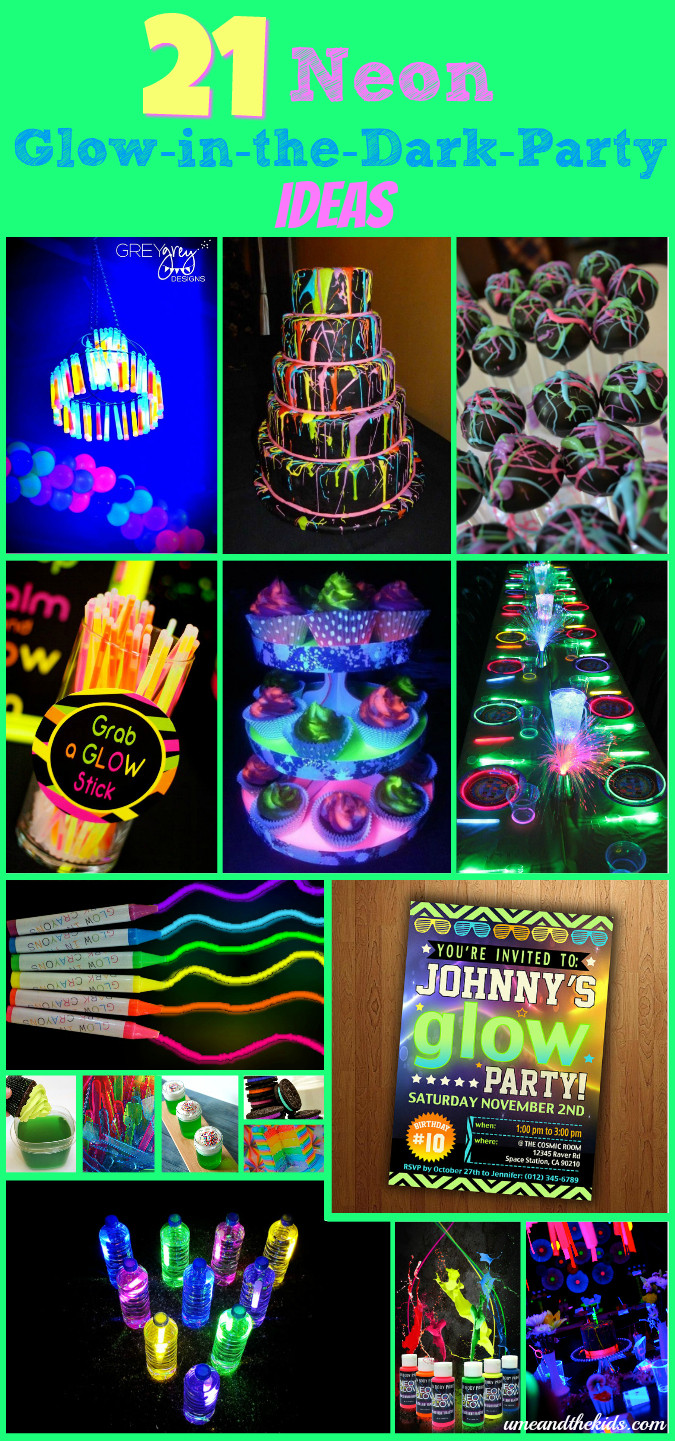 Kids Glow Party
 21 Awesome Neon Glow In the Dark Party Ideas
