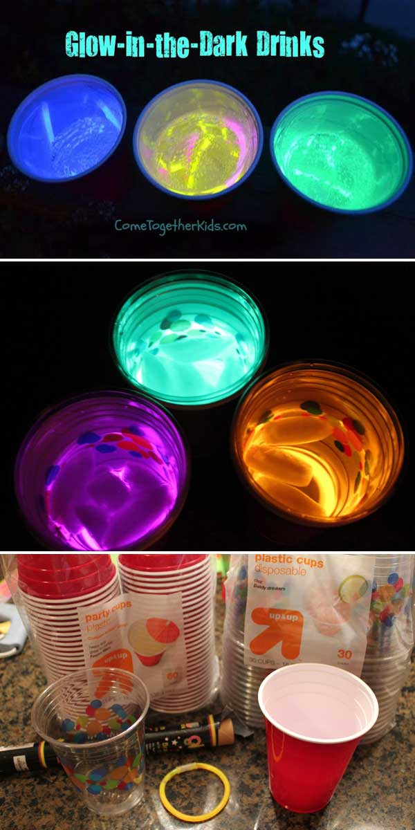 Kids Glow Party
 Top 21 Easy and Fun Ideas with Glowing Sticks
