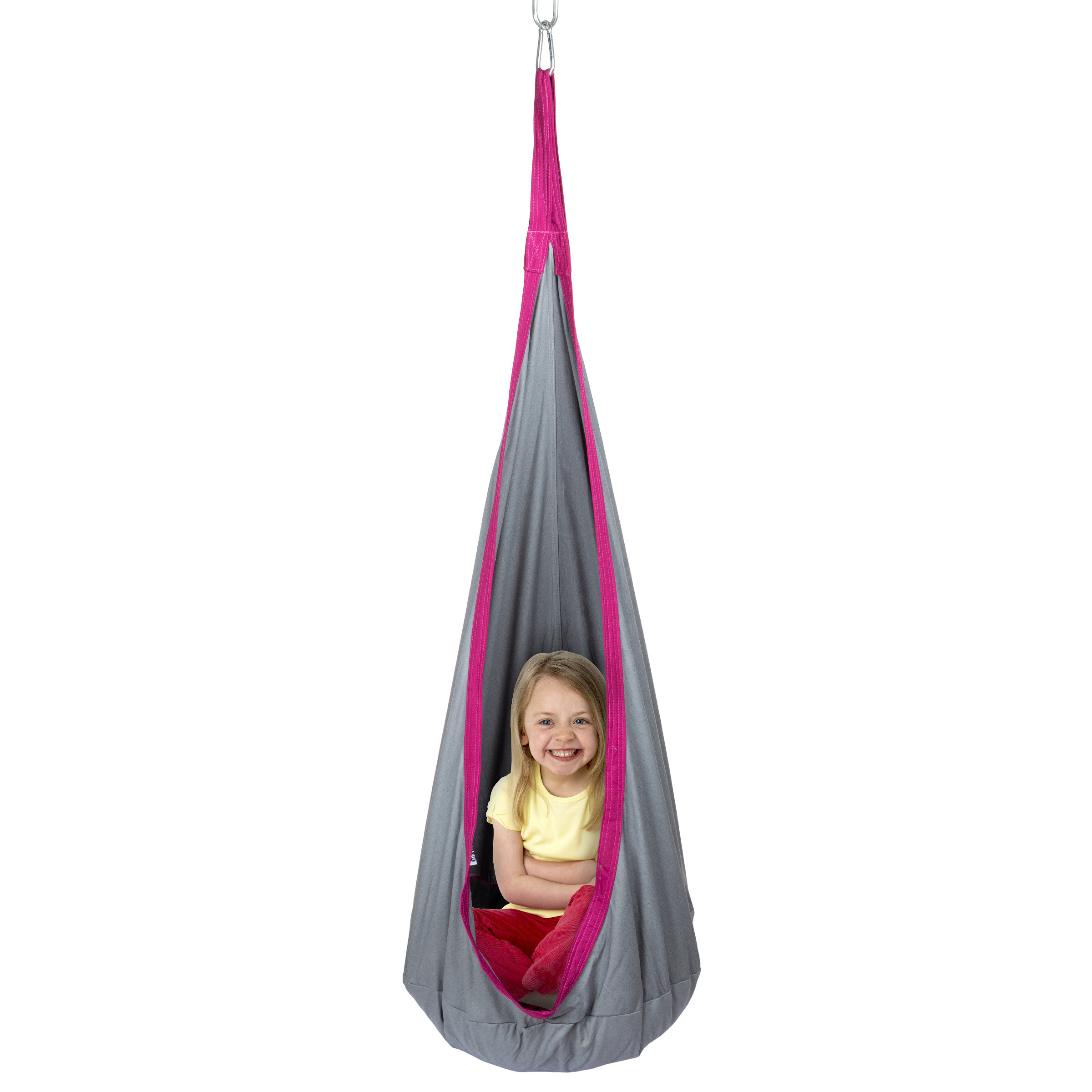 Kids Hanging Swing
 Hanging Swing Seat for Children Sturdy Padded Cocoon