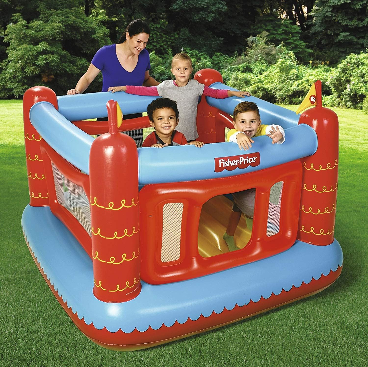 Kids Indoor Bounce
 Bouncy House For Kids Small Indoor Baby Bouncer Inflatable