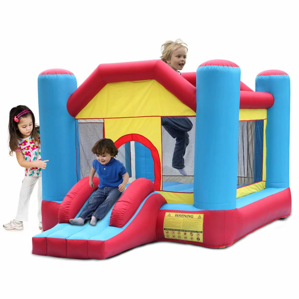 Kids Indoor Bounce
 12ft x 9ft x 7ft Indoor Outdoor Inflatable Castle Bounce