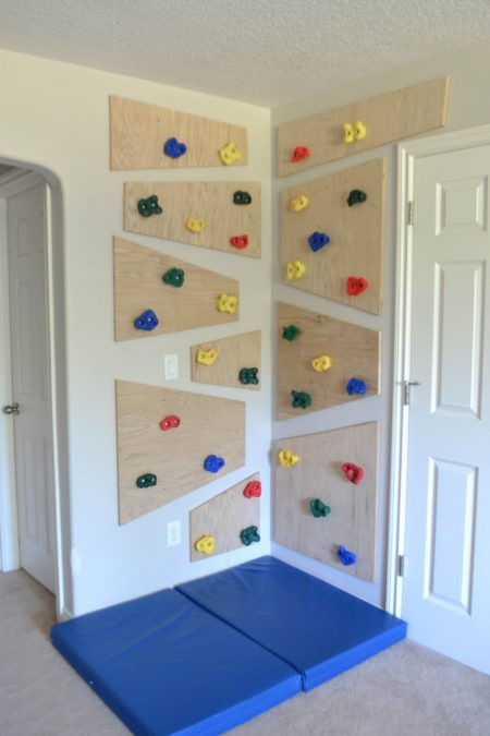 Kids Indoor Climbing Wall
 Do It Yourself Climbing Wall The Created Home