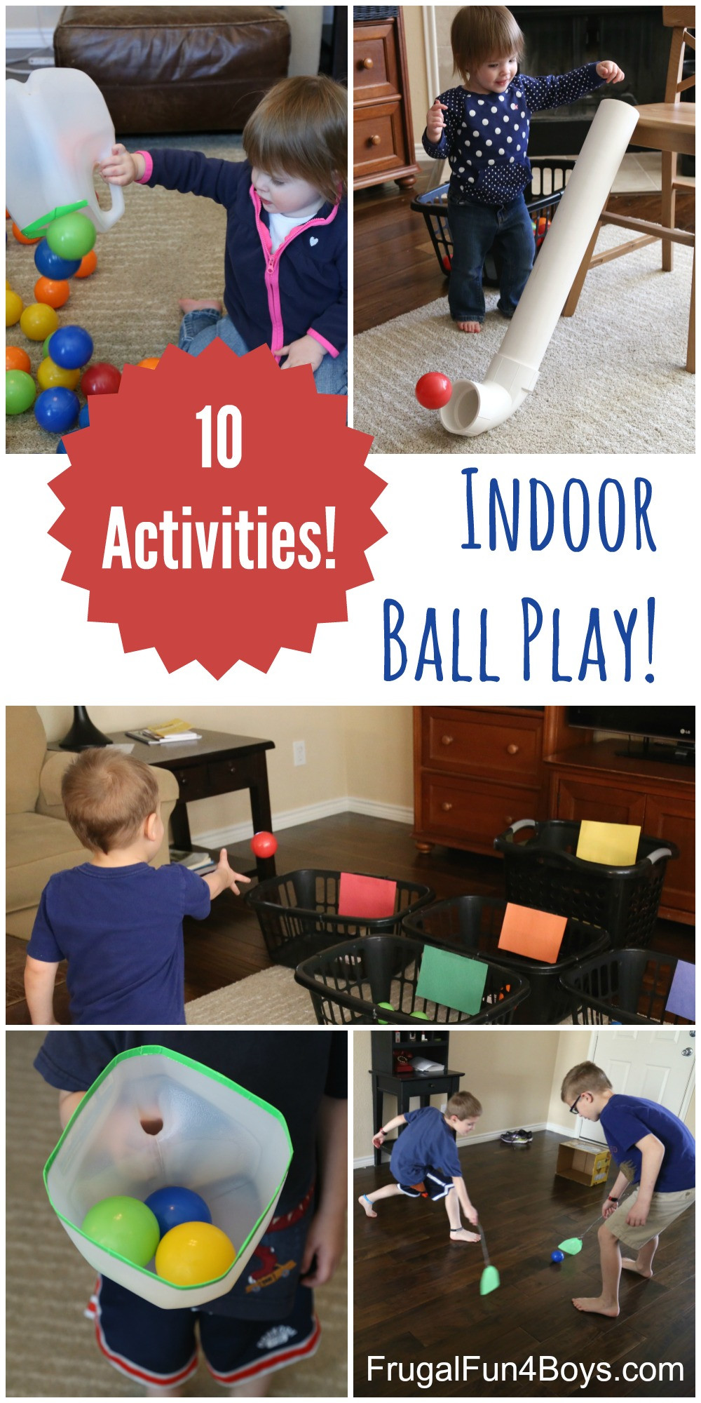 Kids Indoor Games
 10 Ball Games for Kids – Ideas for Active Play Indoors