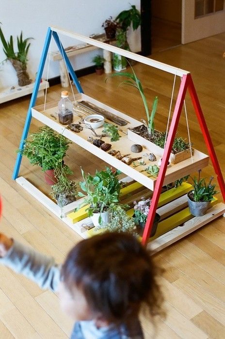 Kids Indoor Garden
 Preschool garden theme on Pinterest