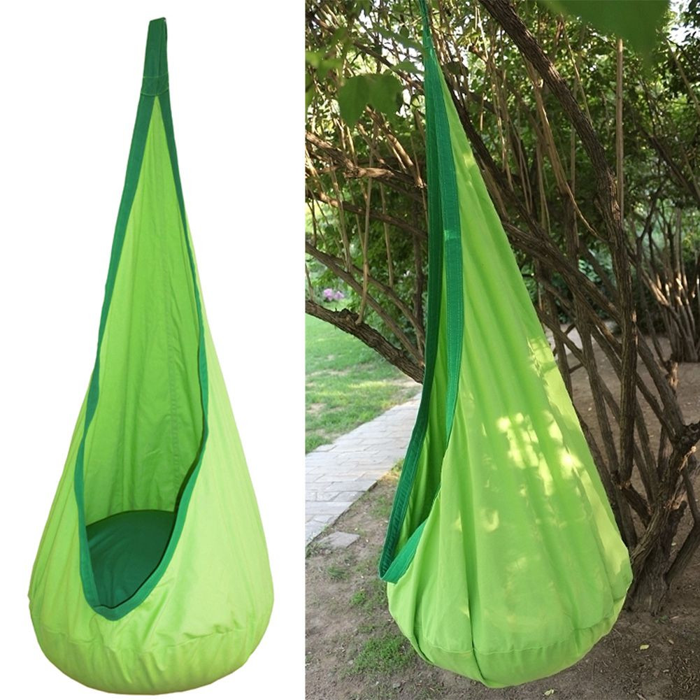 Kids Indoor Hammock
 Children Kid Inflatable Swing Hammock Pod Indoor Outdoor