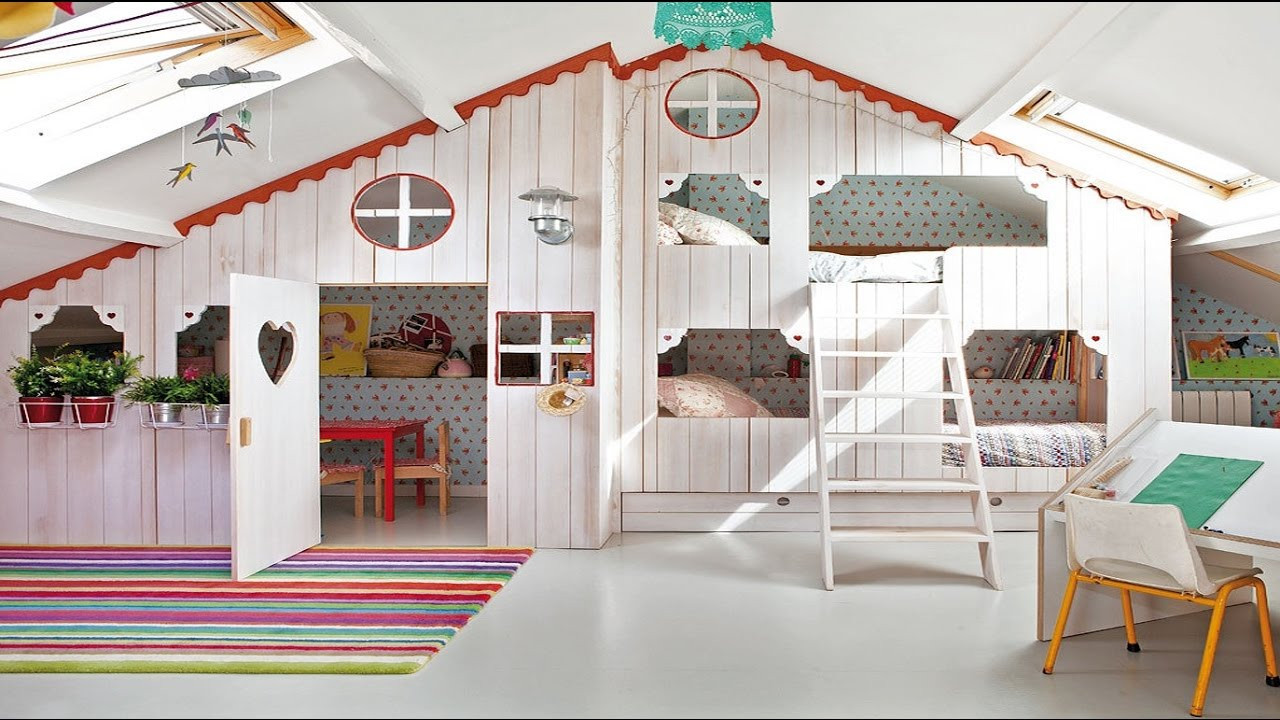 Kids Indoor Playhouse
 Adorable Indoor Playhouse for Children Room Ideas