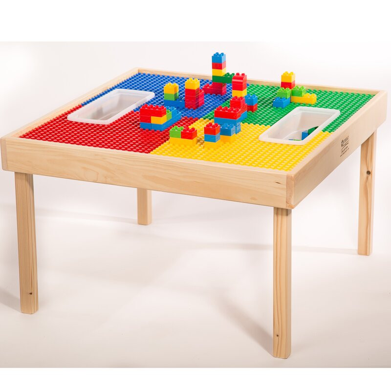 Kids Lego Table
 Zoomie Kids Fabiola Multi Activity Kids Square Lego Table