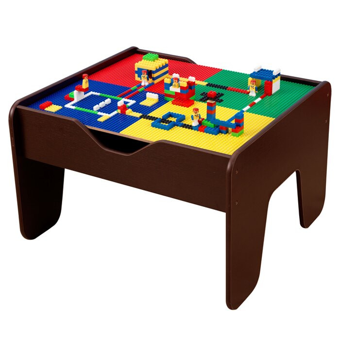 Kids Lego Table
 KidKraft 231 Piece Activity 2 in 1 Kids Lego and Train