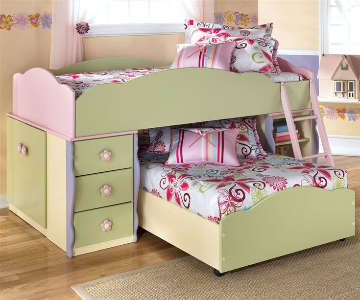 Kids Loft Bedroom Set
 Ashley Furniture Doll House Loft Bed with Built In Dresser
