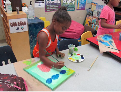 Kids Making Art
 Making Art Accessible for Economically Disadvantaged