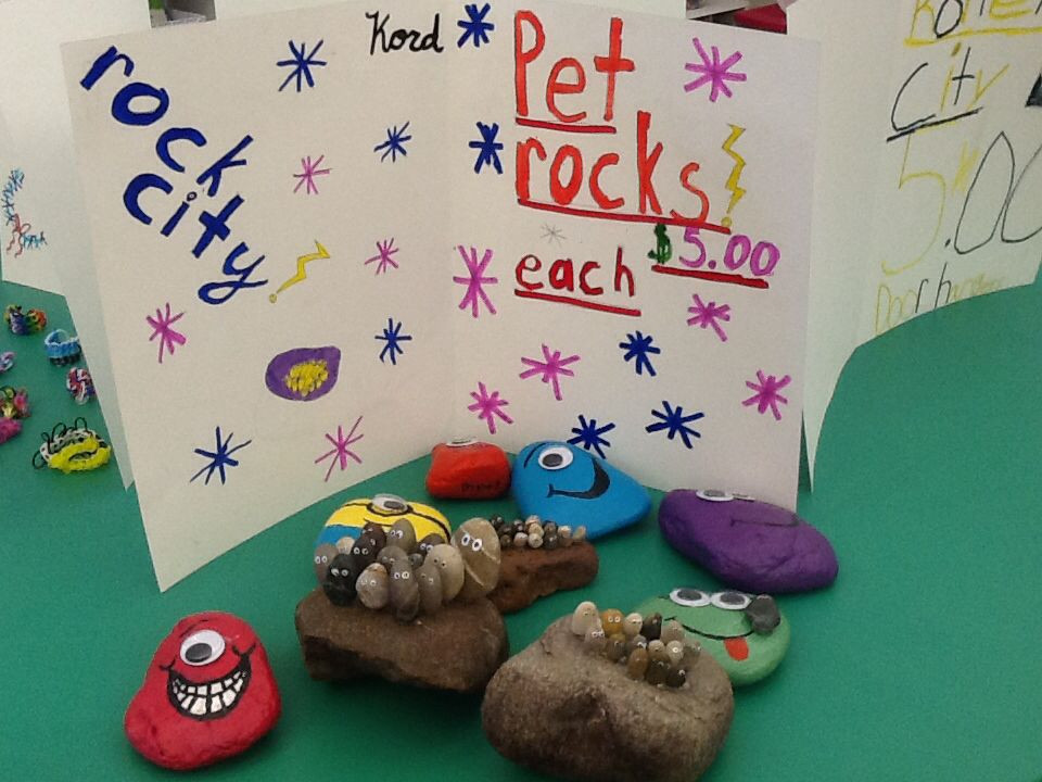 Kids Market Day Ideas
 Classroom Market Day Ideas Pet Rocks With images