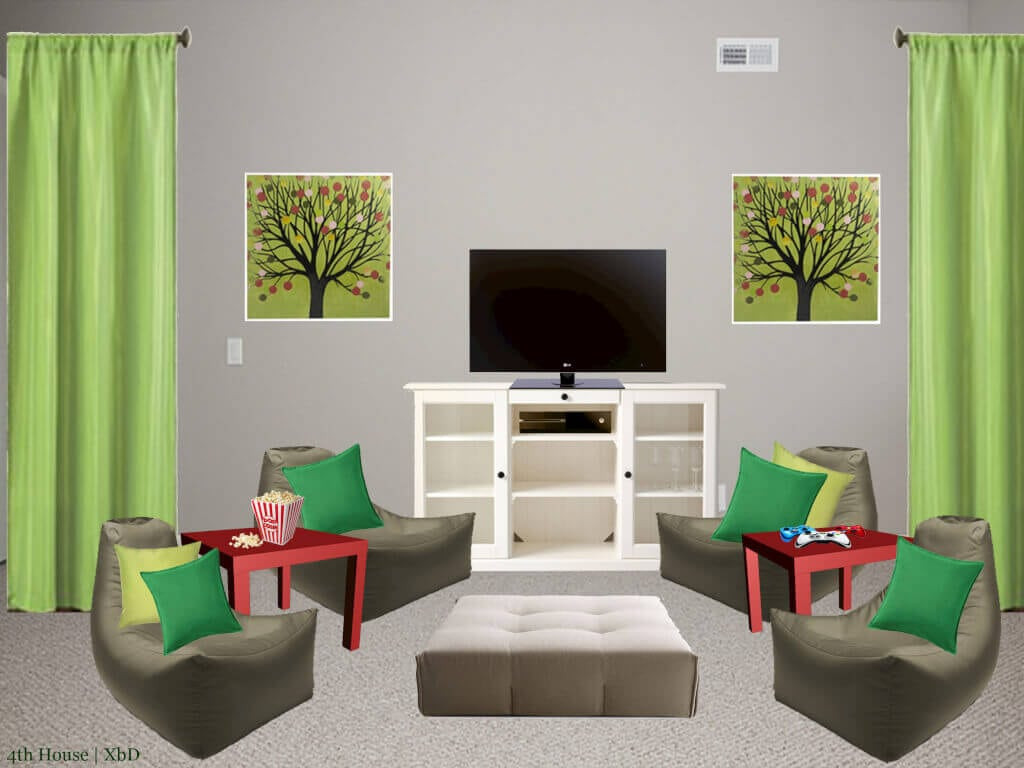 Kids Media Room
 Designing a Kids Room 4th House on the Right