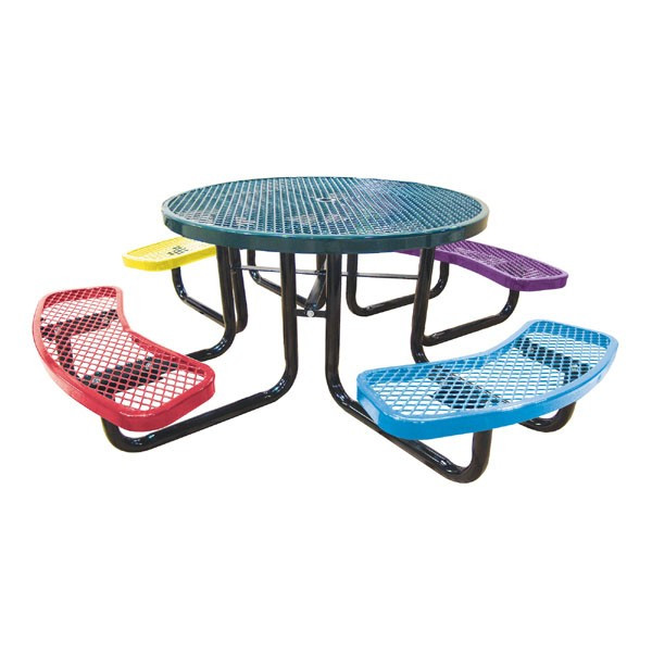 Kids Metal Table
 46" Round Expanded Metal Children s Portable Table