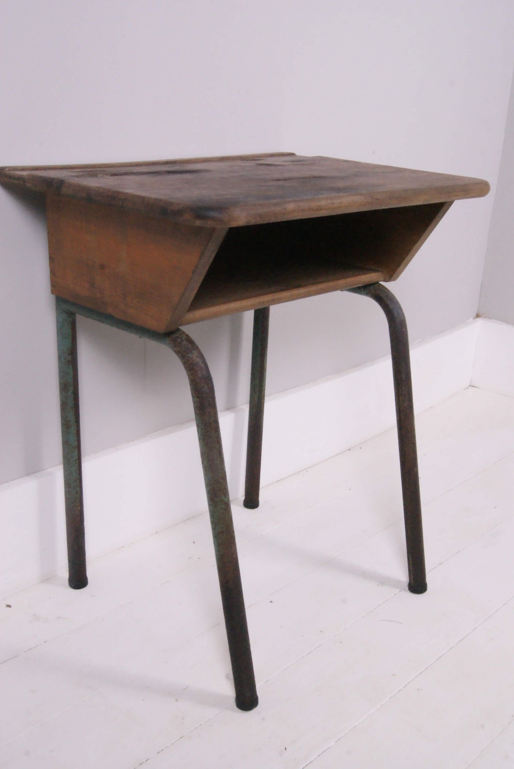 Kids Metal Table
 Children s Vintage French Table Desk with Metal Legs