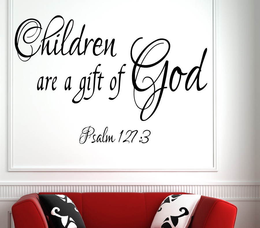 Kids Motivational Quotes From The Bible
 Inspirational Scripture Wall Quotes QuotesGram