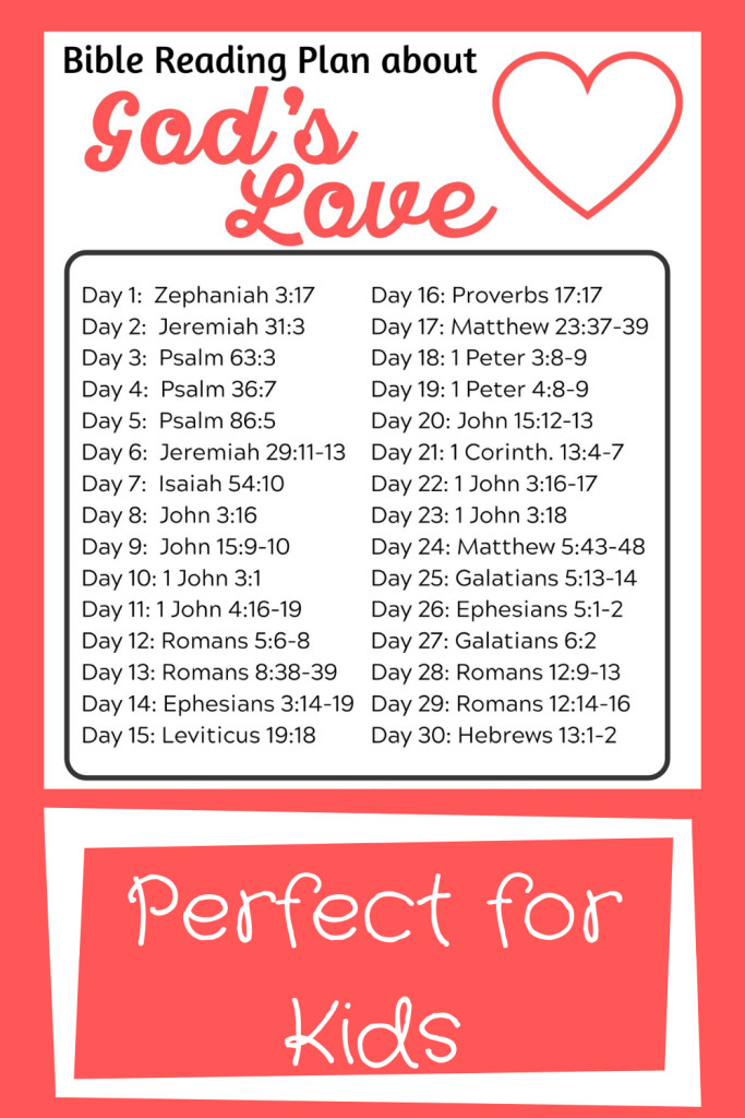 Kids Motivational Quotes From The Bible
 Inspirational Bible Verses for Kids about God s Love