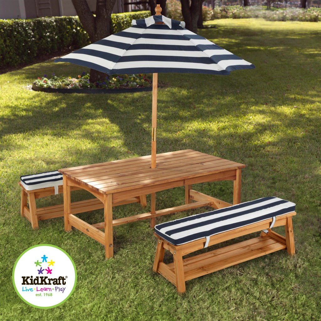 Kids Outdoor Chairs
 Kidkraft Outdoor Kids Table and Chairs Set 2 Chair Benches