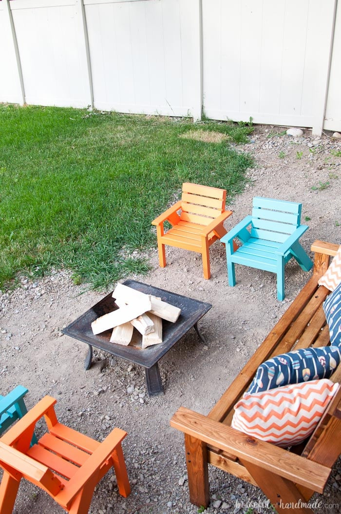 Kids Outdoor Patio Set
 Easy DIY Kids Patio Chairs a Houseful of Handmade