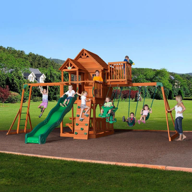 Kids Outdoor Playground Sets
 Backyard Playground and Swing Sets Ideas Backyard Play